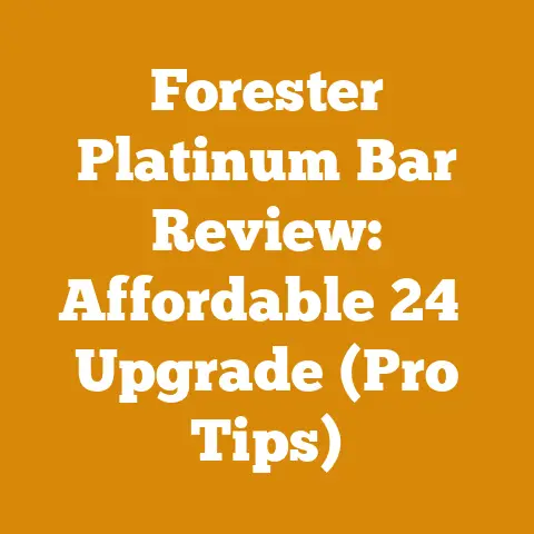 Forester Platinum Bar Review: Affordable 24″ Upgrade (Pro Tips)