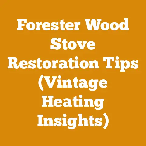 Forester Wood Stove Restoration Tips (Vintage Heating Insights)
