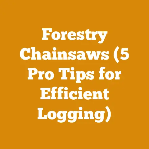 Forestry Chainsaws (5 Pro Tips for Efficient Logging)