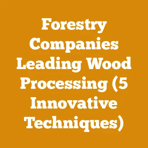 Forestry Companies Leading Wood Processing (5 Innovative Techniques)