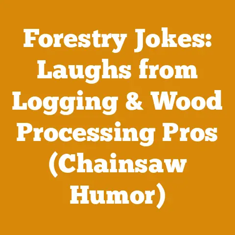 Forestry Jokes: Laughs from Logging & Wood Processing Pros (Chainsaw Humor)
