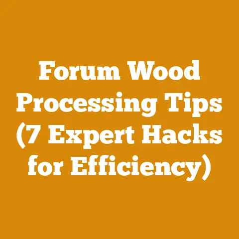 Forum Wood Processing Tips (7 Expert Hacks for Efficiency)