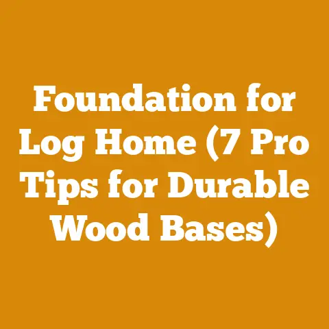 Foundation for Log Home (7 Pro Tips for Durable Wood Bases)