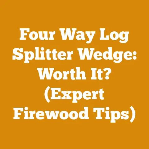 Four Way Log Splitter Wedge: Worth It? (Expert Firewood Tips)
