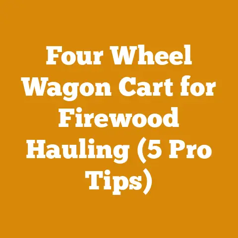 Four Wheel Wagon Cart for Firewood Hauling (5 Pro Tips)