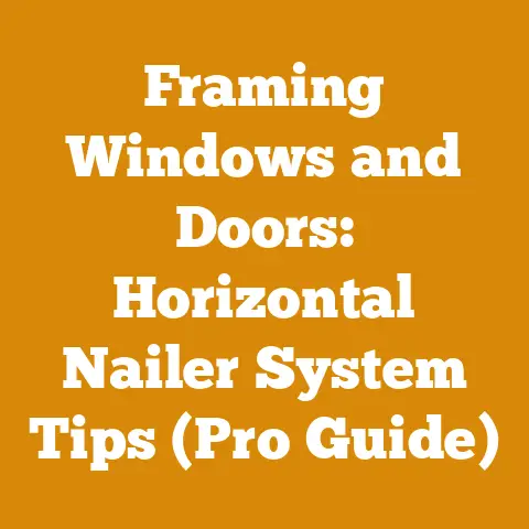 Framing Windows and Doors: Horizontal Nailer System Tips (Pro Guide)