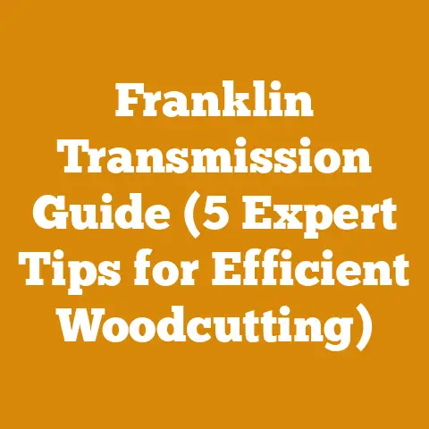 Franklin Transmission Guide (5 Expert Tips for Efficient Woodcutting)