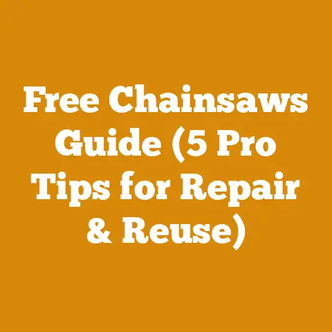 Free Chainsaws Guide (5 Pro Tips for Repair & Reuse)