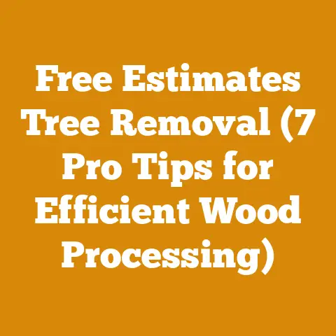 Free Estimates Tree Removal (7 Pro Tips for Efficient Wood Processing)