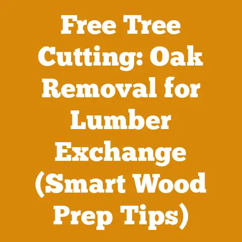 Free Tree Cutting: Oak Removal for Lumber Exchange (Smart Wood Prep Tips)