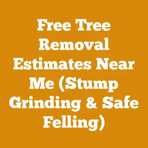 Free Tree Removal Estimates Near Me (Stump Grinding & Safe Felling)