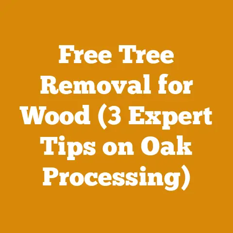 Free Tree Removal for Wood (3 Expert Tips on Oak Processing)