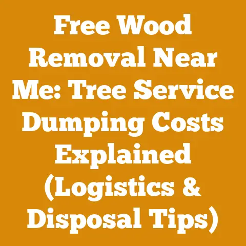 Free Wood Removal Near Me: Tree Service Dumping Costs Explained (Logistics & Disposal Tips)