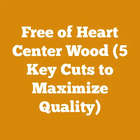 Free of Heart Center Wood (5 Key Cuts to Maximize Quality)