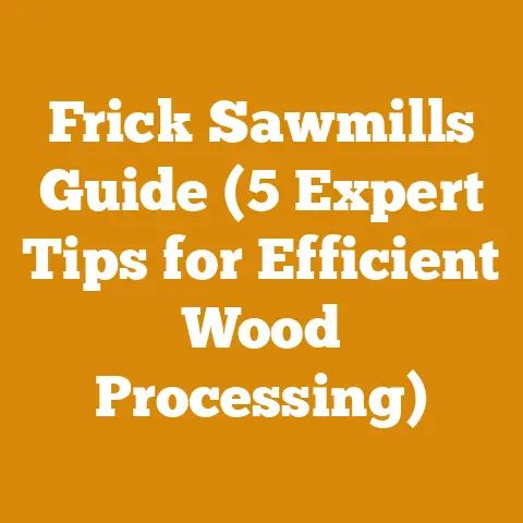 Frick Sawmills Guide (5 Expert Tips for Efficient Wood Processing)