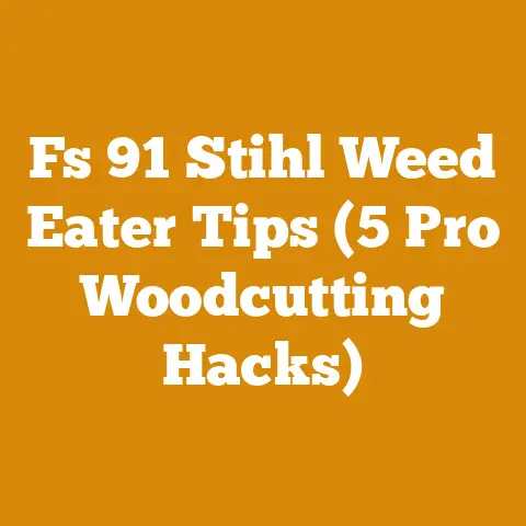 Fs 91 Stihl Weed Eater Tips (5 Pro Woodcutting Hacks)