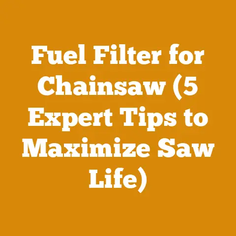 Fuel Filter for Chainsaw (5 Expert Tips to Maximize Saw Life)