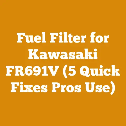 Fuel Filter for Kawasaki FR691V (5 Quick Fixes Pros Use)