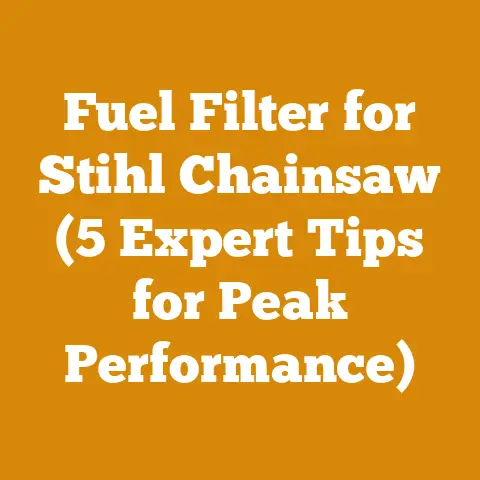 Fuel Filter for Stihl Chainsaw (5 Expert Tips for Peak Performance)