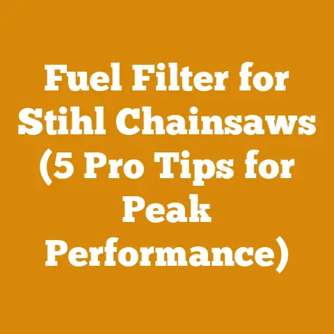 Fuel Filter for Stihl Chainsaws (5 Pro Tips for Peak Performance)