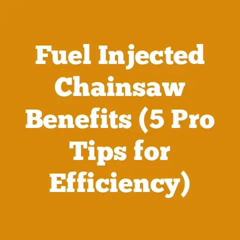 Fuel Injected Chainsaw Benefits (5 Pro Tips for Efficiency)