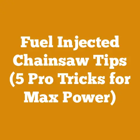 Fuel Injected Chainsaw Tips (5 Pro Tricks for Max Power)