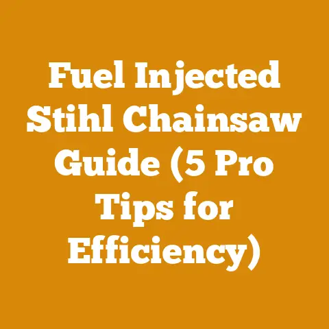 Fuel Injected Stihl Chainsaw Guide (5 Pro Tips for Efficiency)