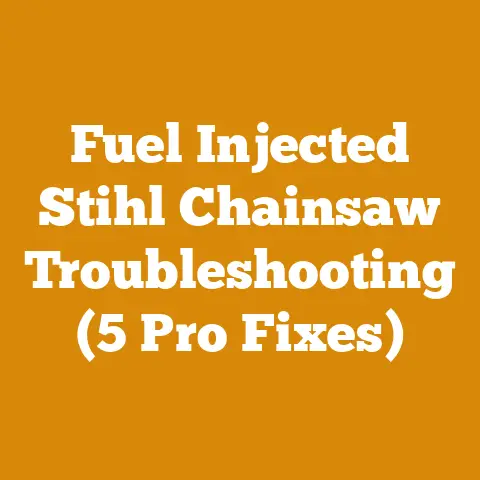 Fuel Injected Stihl Chainsaw Troubleshooting (5 Pro Fixes)