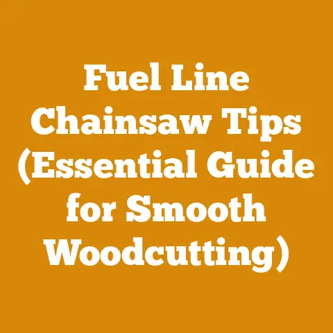 Fuel Line Chainsaw Tips (Essential Guide for Smooth Woodcutting)