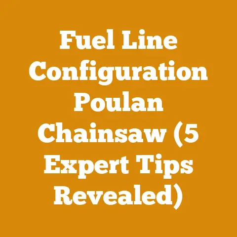 Fuel Line Configuration Poulan Chainsaw (5 Expert Tips Revealed)