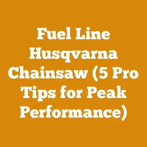 Fuel Line Husqvarna Chainsaw (5 Pro Tips for Peak Performance)