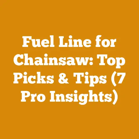 Fuel Line for Chainsaw: Top Picks & Tips (7 Pro Insights)