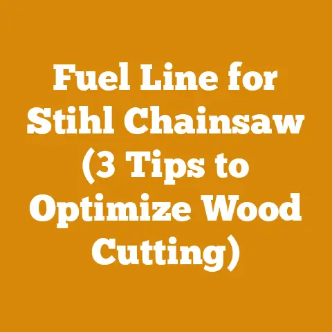 Fuel Line for Stihl Chainsaw (3 Tips to Optimize Wood Cutting)