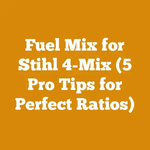 Fuel Mix for Stihl 4-Mix (5 Pro Tips for Perfect Ratios)