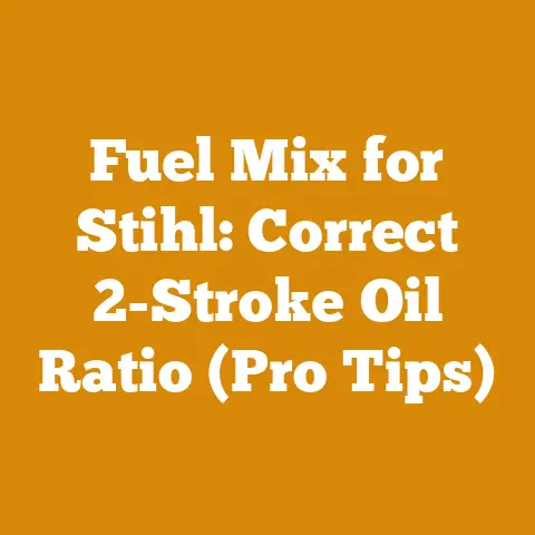 Fuel Mix for Stihl: Correct 2-Stroke Oil Ratio (Pro Tips)