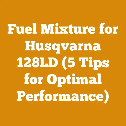 Fuel Mixture for Husqvarna 128LD (5 Tips for Optimal Performance)