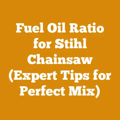 Fuel Oil Ratio for Stihl Chainsaw (Expert Tips for Perfect Mix)