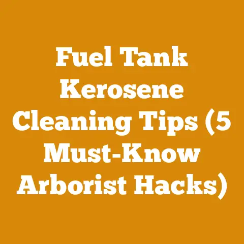 Fuel Tank Kerosene Cleaning Tips (5 Must-Know Arborist Hacks)