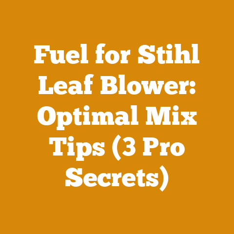 Fuel for Stihl Leaf Blower: Optimal Mix Tips (3 Pro Secrets)
