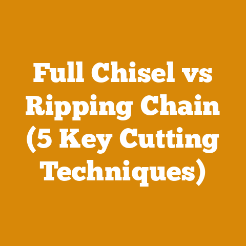 Full Chisel vs Ripping Chain (5 Key Cutting Techniques)