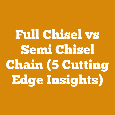 Full Chisel vs Semi Chisel Chain (5 Cutting Edge Insights)