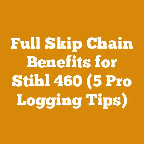 Full Skip Chain Benefits for Stihl 460 (5 Pro Logging Tips)