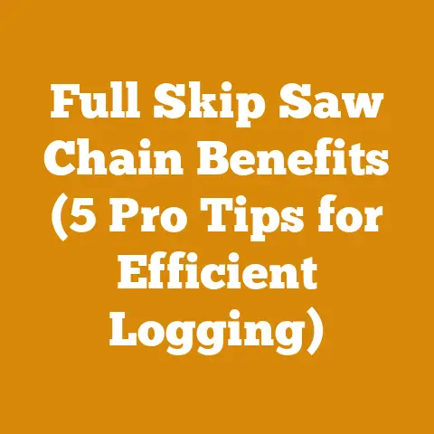 Full Skip Saw Chain Benefits (5 Pro Tips for Efficient Logging)
