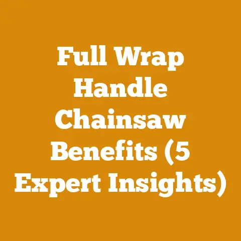 Full Wrap Handle Chainsaw Benefits (5 Expert Insights)