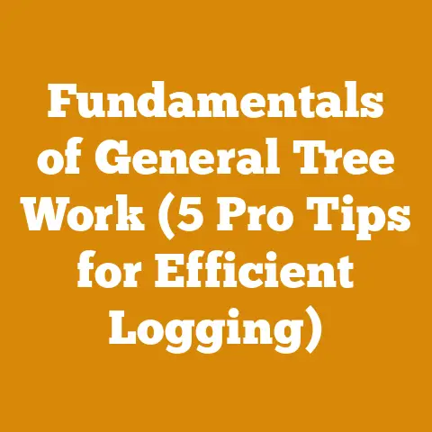 Fundamentals of General Tree Work (5 Pro Tips for Efficient Logging)