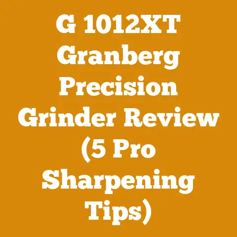 G 1012XT Granberg Precision Grinder Review (5 Pro Sharpening Tips)