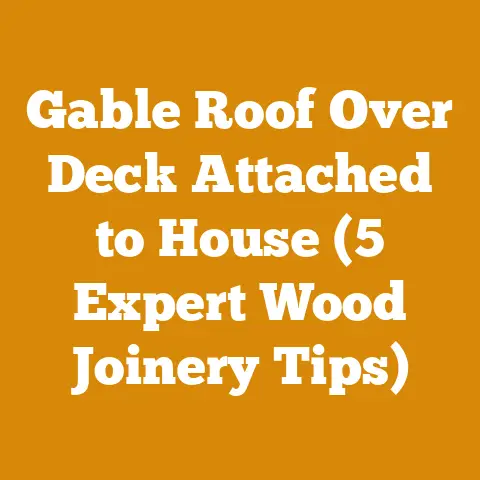 Gable Roof Over Deck Attached to House (5 Expert Wood Joinery Tips)