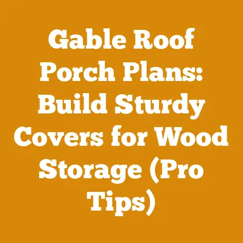 Gable Roof Porch Plans: Build Sturdy Covers for Wood Storage (Pro Tips)