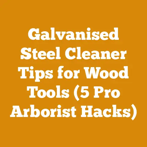 Galvanised Steel Cleaner Tips for Wood Tools (5 Pro Arborist Hacks)