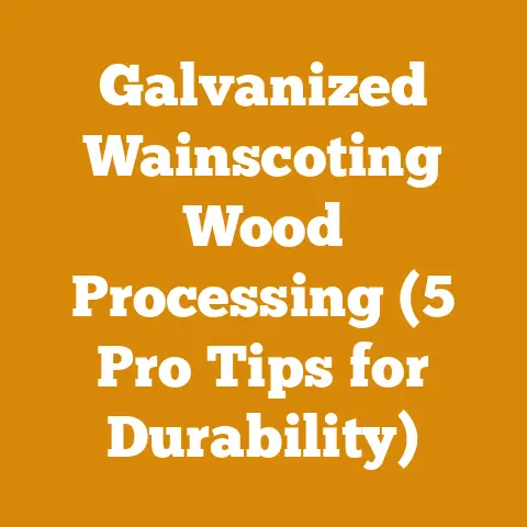 Galvanized Wainscoting Wood Processing (5 Pro Tips for Durability)